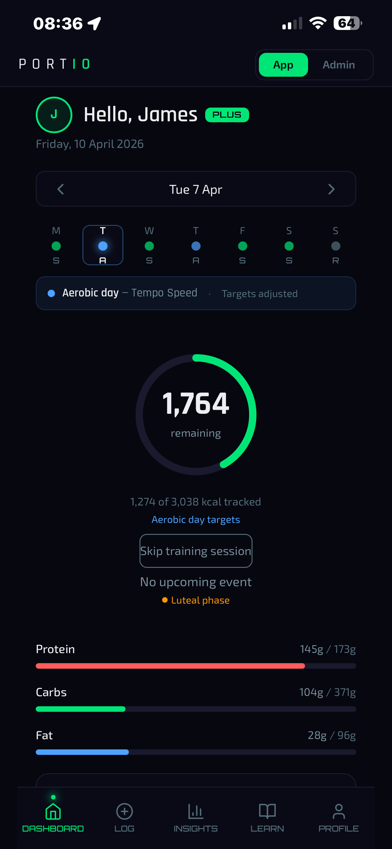 Portio — Performance Nutrition
